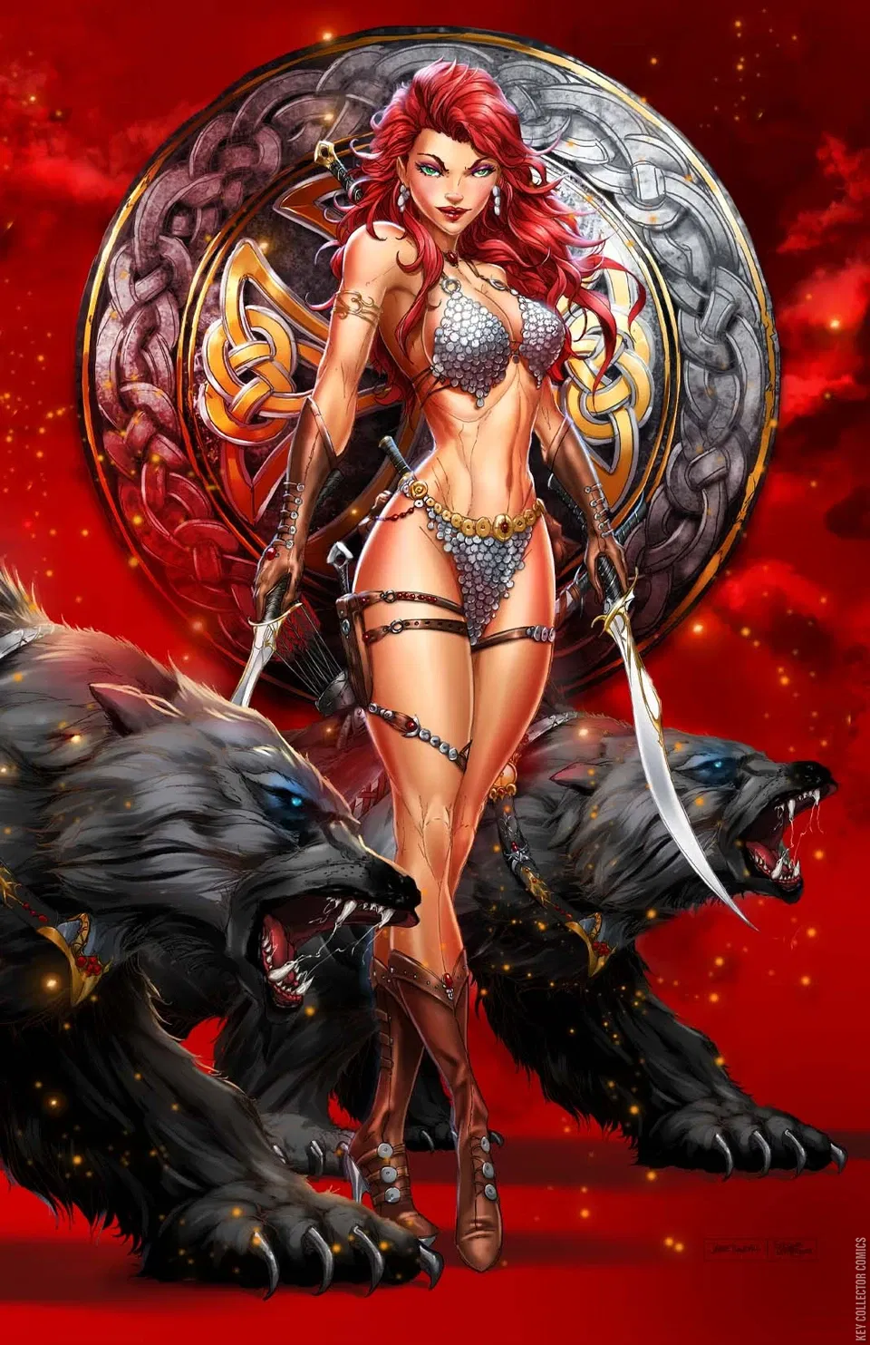 Variant Cover for Invincible Red Sonja #4