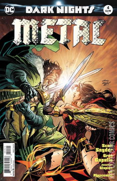 Variant Cover for Dark Nights: Metal #4