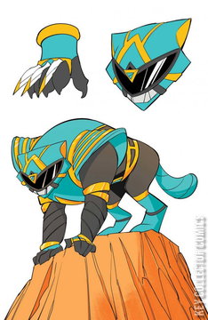 Variant Cover for Power Rangers #18