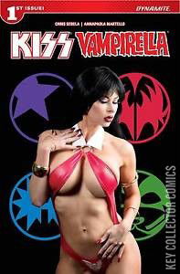 Variant Cover for KISS / Vampirella #1