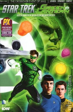 Variant Cover for Star Trek / Green Lantern: The Spectrum War #1