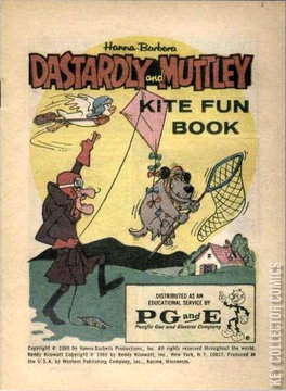 Variant Cover for Dastardly and Muttley: Kite Fun Book