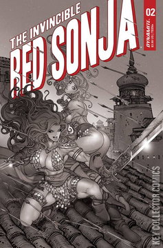 Variant Cover for Invincible Red Sonja #2
