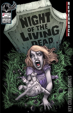 Variant Cover for Night of The Living Dead: Revenance #2