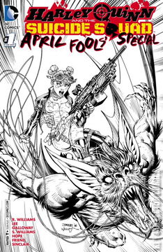 Variant Cover for Harley Quinn and the Suicide Squad: April Fool's Special #1