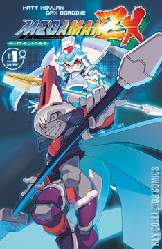 Variant Cover for Mega Man ZX: Timelines #1
