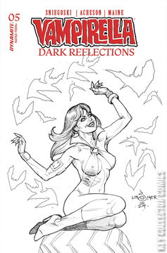 Variant Cover for Vampirella: Dark Reflections #5