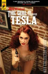 Variant Cover for Minky Woodcock: The Girl Who Electrified Tesla #2