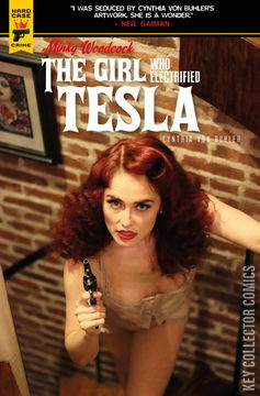 Variant Cover for Minky Woodcock: The Girl Who Electrified Tesla #2