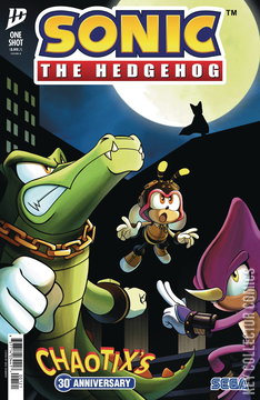 Variant Cover for Sonic the Hedgehog: Chaotix's 30th Anniversary #1