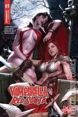 Variant Cover for Vampirella / Red Sonja #1