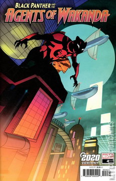 Variant Cover for Black Panther and the Agents of Wakanda #4