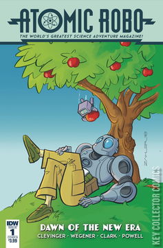 Variant Cover for Atomic Robo: The Dawn of a New Era #1