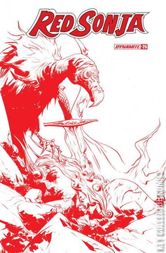 Variant Cover for Red Sonja #25