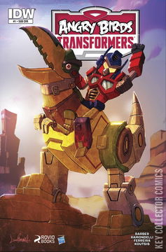 Variant Cover for Angry Birds / Transformers #1