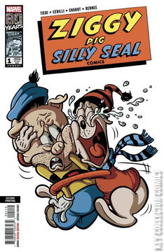 Variant Cover for Ziggy Pig Silly Seal Comics #1
