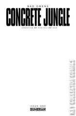 Variant Cover for Bad Omens: Concrete Jungle #1