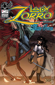 Variant Cover for Lady Zorro vs. Swamp Witch #1