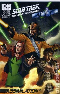 Variant Cover for Star Trek: The Next Generation / Doctor Who - Assimilation2 #8