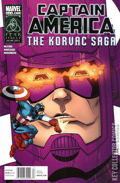 Variant Cover for Captain America: The Korvac Saga #4