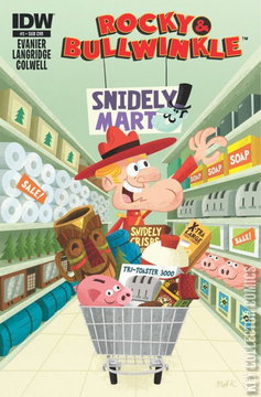 Variant Cover for Rocky & Bullwinkle #3