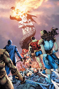 Variant Cover for Red Sonja: The Superpowers #1