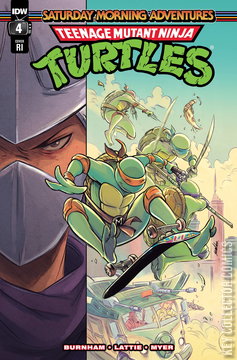 Variant Cover for Teenage Mutant Ninja Turtles: Saturday Morning Adventures #4