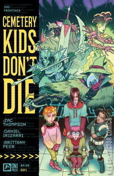 Variant Cover for Cemetery Kids Don't Die #1