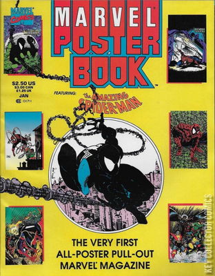 Marvel Poster Book Featuring The Amazing Spider-Man