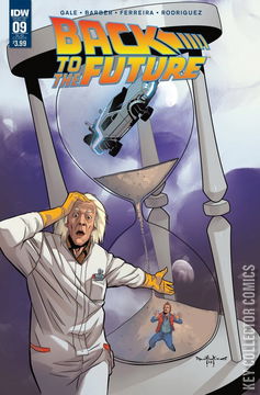 Variant Cover for Back to the Future #9
