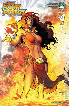 Variant Cover for The Four Points #4