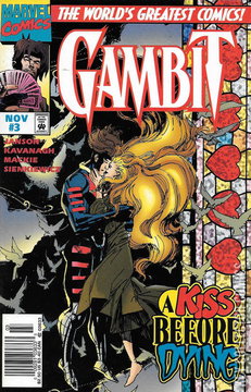 Variant Cover for Gambit #3