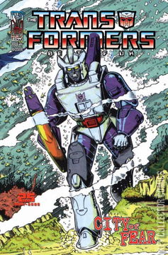 Variant Cover for Transformers: Best of the UK - City of Fear #4