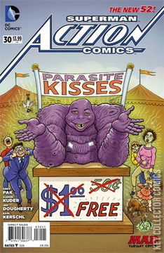 Variant Cover for Action Comics #30