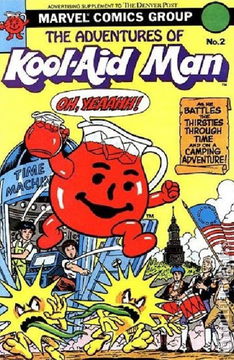 Variant Cover for Adventures of Kool-Aid Man #2