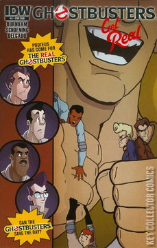 Variant Cover for Ghostbusters: Get Real #4