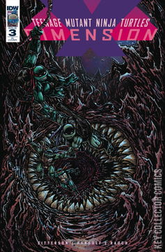 Variant Cover for Teenage Mutant Ninja Turtles: Dimension X #3