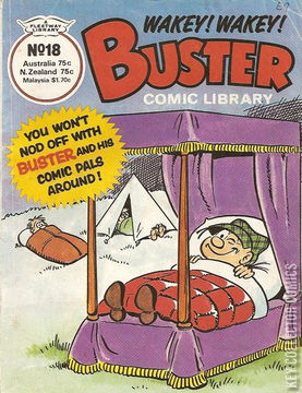Variant Cover for Buster Comic Library #18