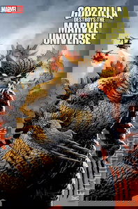 Godzilla Destroys the Marvel Universe #4