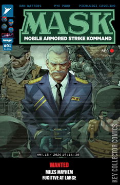 Variant Cover for MASK #1