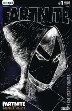 Variant Cover for Fartnite vs. Minecrapt #1