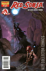 Variant Cover for Red Sonja #21