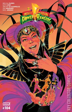 Variant Cover for Mighty Morphin Power Rangers #104