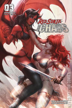 Variant Cover for Red Sonja: Age of Chaos #3