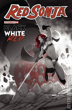 Variant Cover for Red Sonja: Black, White, Red #7