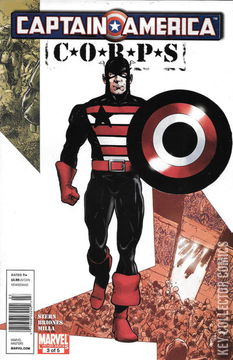 Variant Cover for Captain America Corps #3
