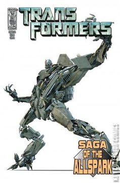 Variant Cover for Transformers Movie Prequel: Saga of the Allspark #4
