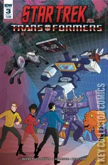 Cover for Star Trek vs. Transformers #3