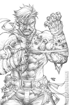 Variant Cover for Final Boss #8