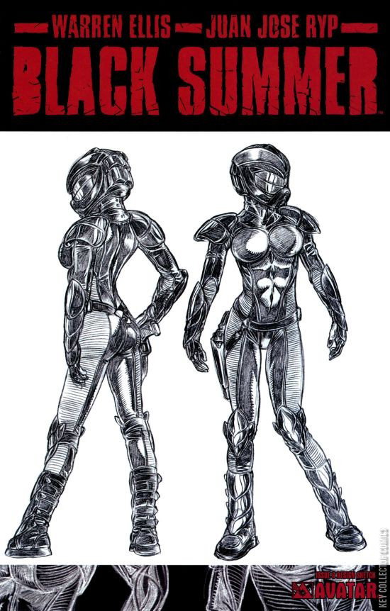 Variant Cover for Black Summer #6